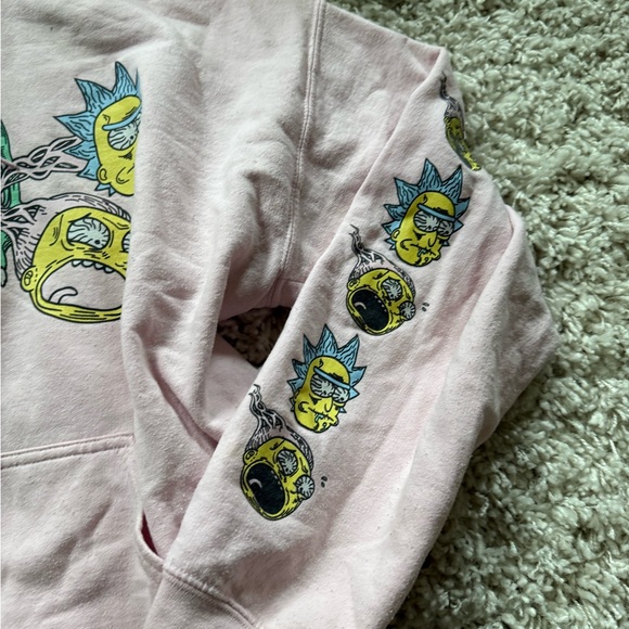 Rick and Morty skater large pastel pink cute hoodie
Size large - Picture 5 of 6